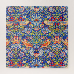 William Morris Strawberry thief famous painting  Jigsaw Puzzle