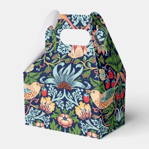 William Morris Strawberry Thief Favor Box