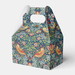 William Morris - Strawberry Thief Favor Boxes