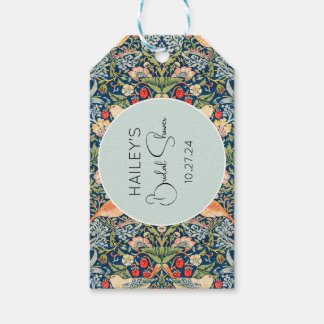William Morris Strawberry Thief Favor Tag