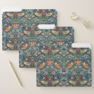 William Morris - Strawberry Thief File Folder