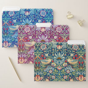 William Morris, Strawberry Thief File Folder