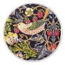 William Morris Strawberry Thief Floral Art Nouveau Ceramic Knob