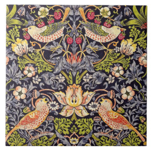 Tree Of Life Decorative Ceramic Tiles, Art Nouveau Ceramic Tile Mural