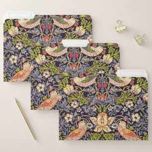 William Morris Strawberry Thief Floral Art Nouveau File Folder