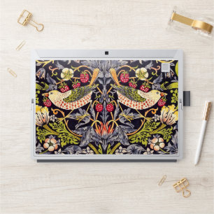 William Morris Strawberry Thief Floral Art Nouveau HP Laptop Skin