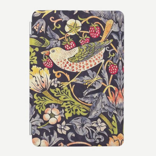 William Morris Strawberry Thief Floral Art Nouveau iPad Mini Cover