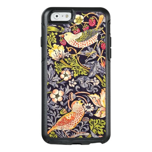 William Morris Strawberry Thief Floral Art Nouveau OtterBox iPhone 66s Case