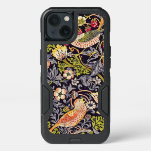 William Morris Strawberry Thief Floral Art Nouveau iPhone 13 Case