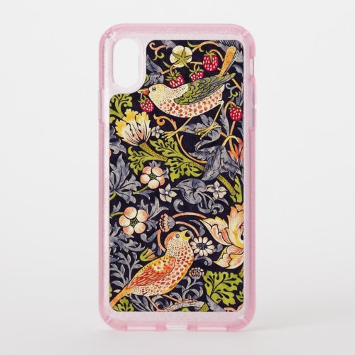 William Morris Strawberry Thief Floral Art Nouveau Speck iPhone XS Max Case
