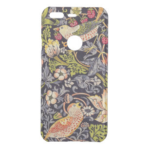 William Morris Strawberry Thief Floral Art Nouveau Uncommon Google Pixel Case