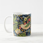 William Morris Strawberry Thief Floral Pattern Coffee Mug