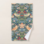 William Morris Strawberry Thief Floral Pattern Hand Towel