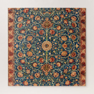 William Morris Strawberry Thief Floral Pattern Jigsaw Puzzle