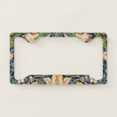 Polished Shell License Plate Frame