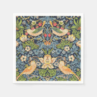 William Morris Strawberry Thief Floral Pattern
