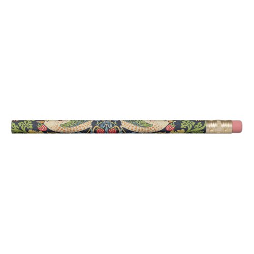 William Morris Strawberry Thief Floral Pattern Pencil