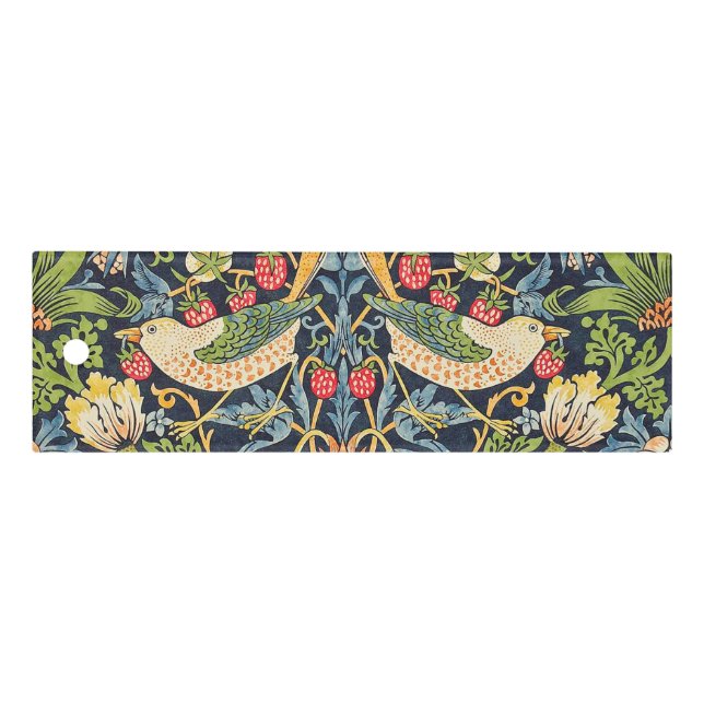 William Morris Strawberry Thief Floral Pattern Ruler (Front)