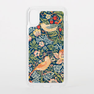 William Morris Strawberry Thief Floral Pattern Speck iPhone XS Case