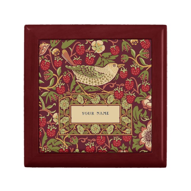William Morris Strawberry Thief Gift Box (Front)