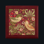 William Morris Strawberry Thief Gift Box<br><div class="desc">William Morris Strawberry Thief Pattern Design. William Morris was an English textile designer, artist, writer, and socialist associated with the Pre-Raphaelite Brotherhood and British Arts and Crafts Movement. He founded a design firm in partnership with the artist Edward Burne-Jones, and the poet and artist Dante Gabriel Rossetti. This beautiful Art...</div>