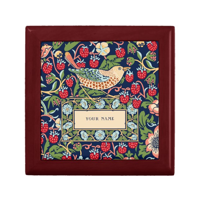 William Morris Strawberry Thief Gift Box (Front)