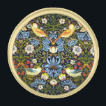William Morris, Strawberry Thief, Gold Finish Lapel Pin<br><div class="desc">William Morris,  Strawberry Thief,  famous pattern.</div>