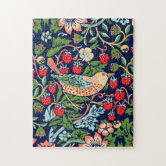 William Morris Leggings Strawberry Thief Birds, Timeless Classic