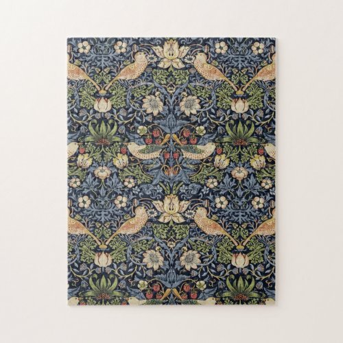 William Morris Strawberry Thief Jigsaw Puzzle