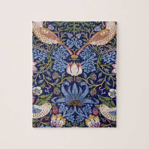 William Morris Strawberry Thief Jigsaw Puzzle