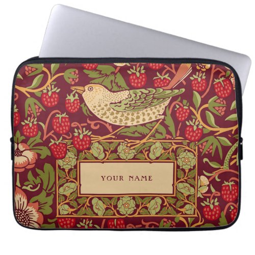 William Morris Strawberry Thief Laptop Sleeve