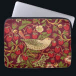 William Morris Strawberry Thief Laptop Sleeve<br><div class="desc">William Morris Strawberry Thief Pattern Design. William Morris was an English textile designer, artist, writer, and socialist associated with the Pre-Raphaelite Brotherhood and British Arts and Crafts Movement. He founded a design firm in partnership with the artist Edward Burne-Jones, and the poet and artist Dante Gabriel Rossetti. This beautiful Art...</div>