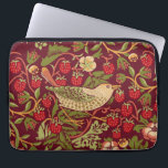 William Morris Strawberry Thief Laptop Sleeve<br><div class="desc">William Morris Strawberry Thief Pattern Design. William Morris was an English textile designer, artist, writer, and socialist associated with the Pre-Raphaelite Brotherhood and British Arts and Crafts Movement. He founded a design firm in partnership with the artist Edward Burne-Jones, and the poet and artist Dante Gabriel Rossetti. This beautiful Art...</div>