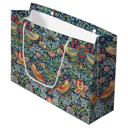 William Morris _ Strawberry Thief Large Gift Bag