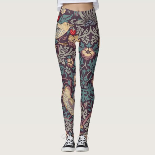 William Morris Strawberry Thief Leggings