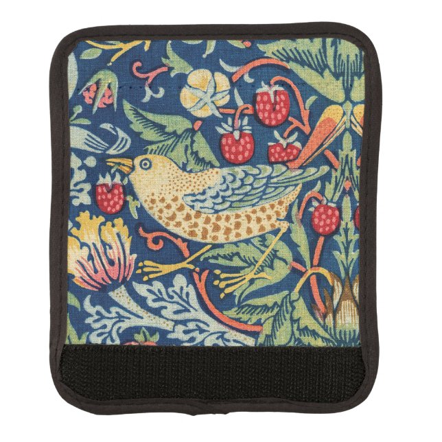 William Morris - Strawberry Thief Luggage Handle Wrap (Front)