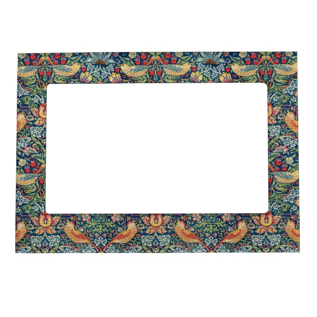 William Morris - Strawberry Thief Magnetic Frame (Front)