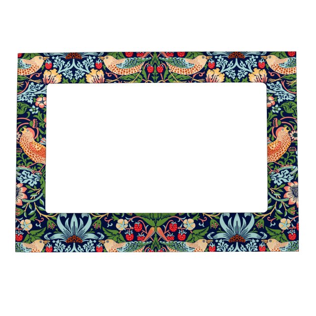 William Morris Strawberry Thief Magnetic Frame (Front)