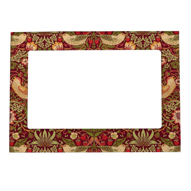 William Morris Strawberry Thief Magnetic Frame (Front)