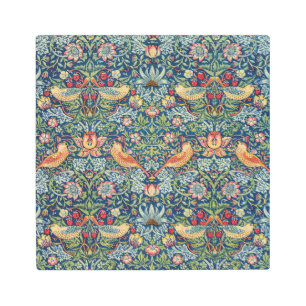 William Morris - Strawberry Thief Metal Print