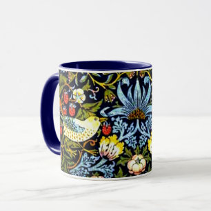 William Morris - Strawberry Thief Mug