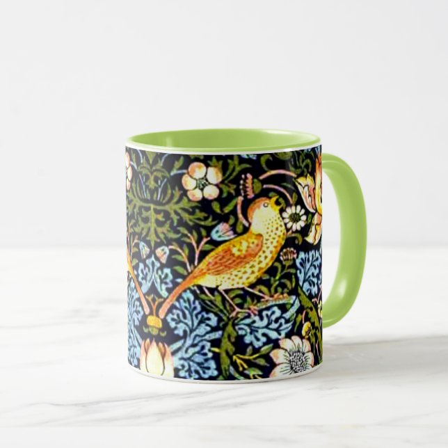 William Morris, Strawberry Thief, Mug (Front Right)