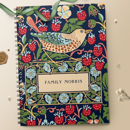 William Morris Strawberry Thief Notebook