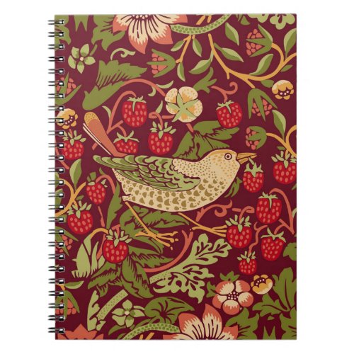 William Morris Strawberry Thief Notebook