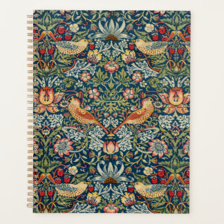 William Morris Strawberry Thief Notebook Planner