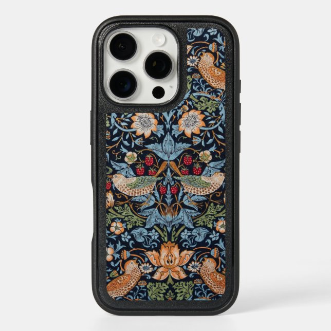 William Morris Strawberry Thief Otterbox iPhone Case (Back)