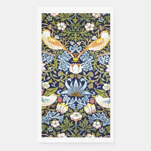 William Morris Strawberry Thief Paper Guest Towels