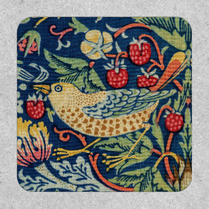 William Morris - Strawberry Thief Patch