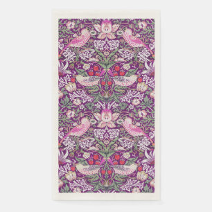 William Morris Strawberry Thief Pattern Paper Gues Guest Towels