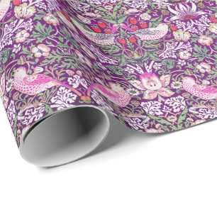 William Morris Strawberry Thief Pattern Wrapping P Paper